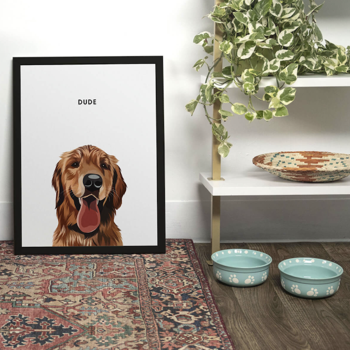 West & Willow Brings Modern Pet Portraits to the Gallery Wall